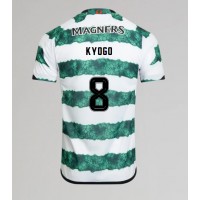 Celtic Kyogo Furuhashi #8 Replica Home Shirt 2023-24 Short Sleeve